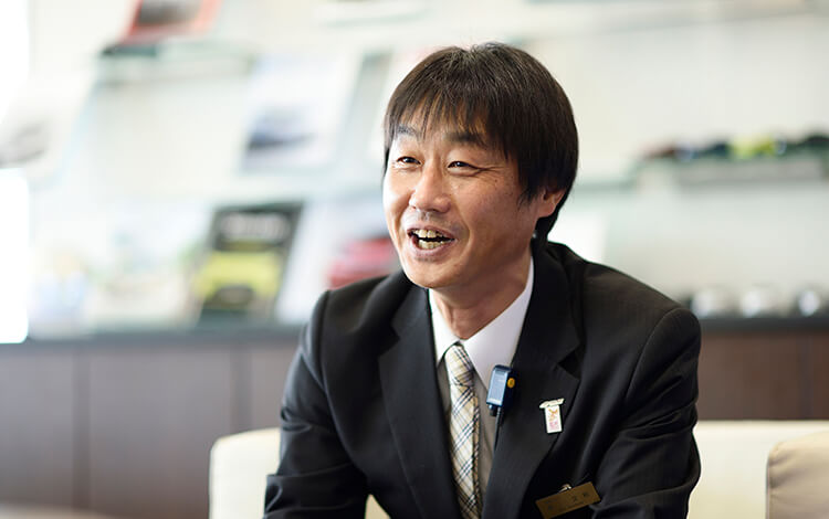 営業スタッフ:森 文利